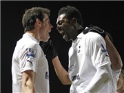 Bóng đá anh, ngoại hạng anh, lịch thi đấu euro 2012, "Siêu nhân" Bale tỏa sáng, Tottenham duy trì áp lực lên thành Manchester